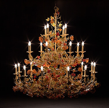 lampadario bouquet